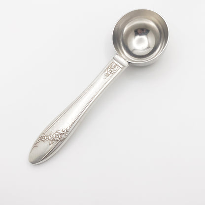 Queen Bess II 1946, Coffee Measuring Spoon, Vintage Silverware Scoop Scoop callistafaye   