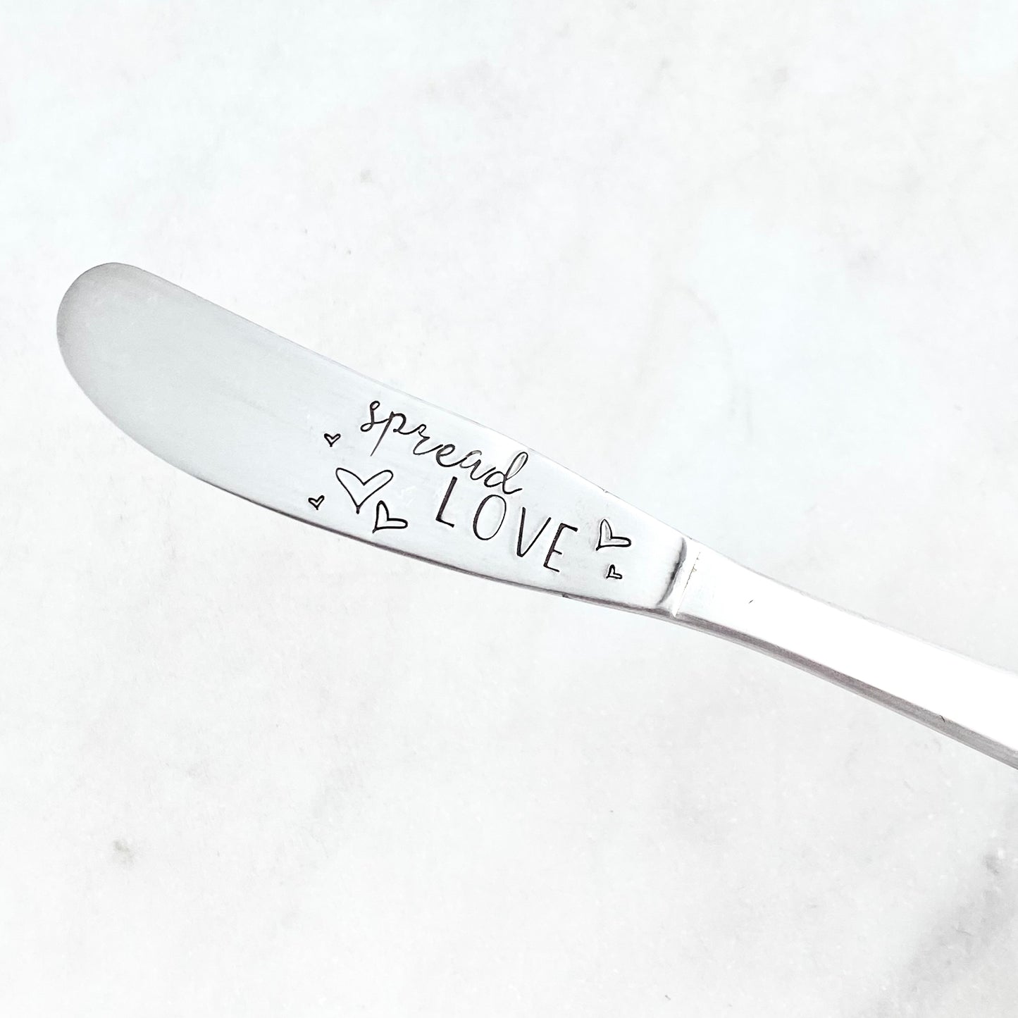 Spread Love, Hand Stamped Vintage Spreader Spreaders callistafaye   