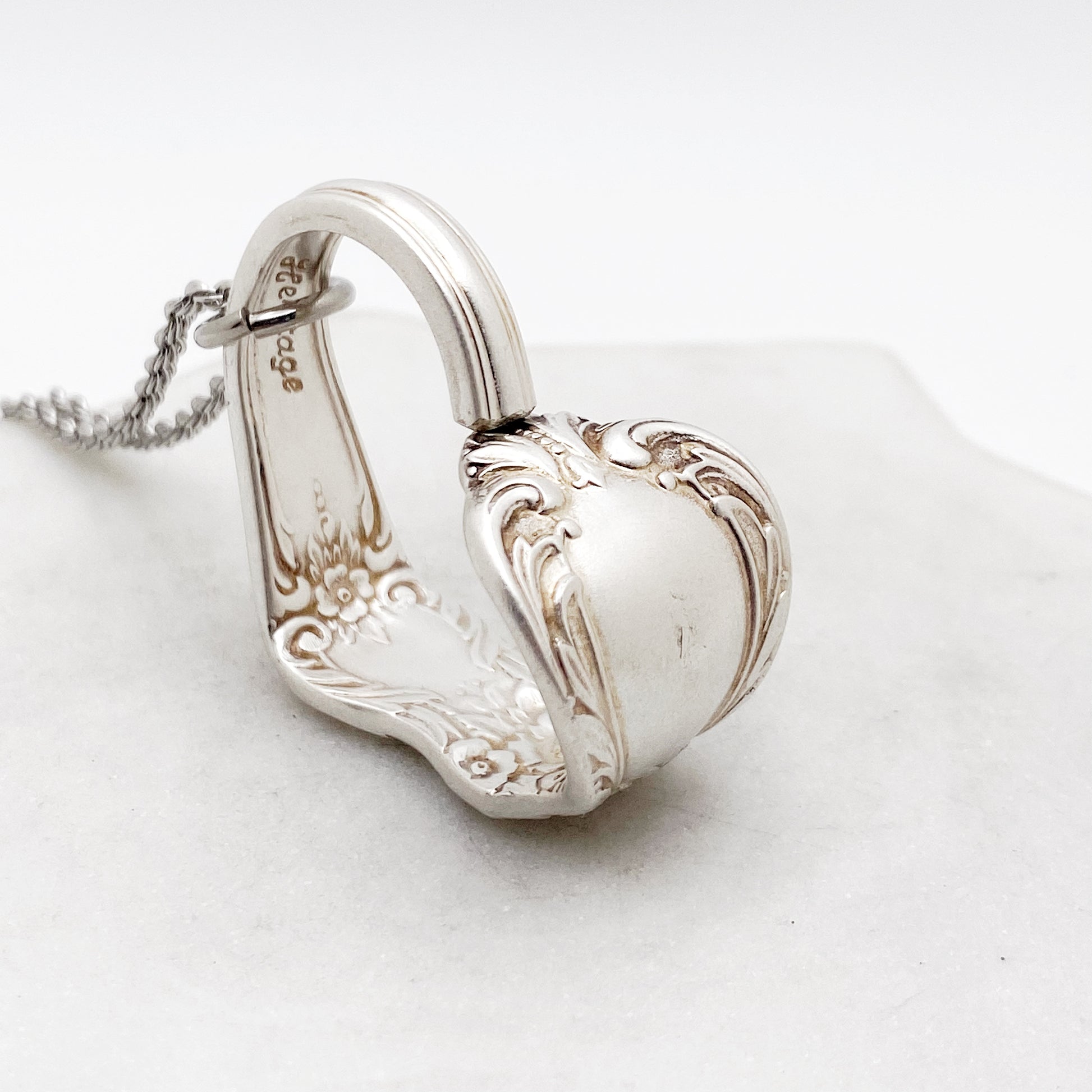 Heritage 1953, Floating Heart, Vintage Spoon Jewelry Hearts callistafaye