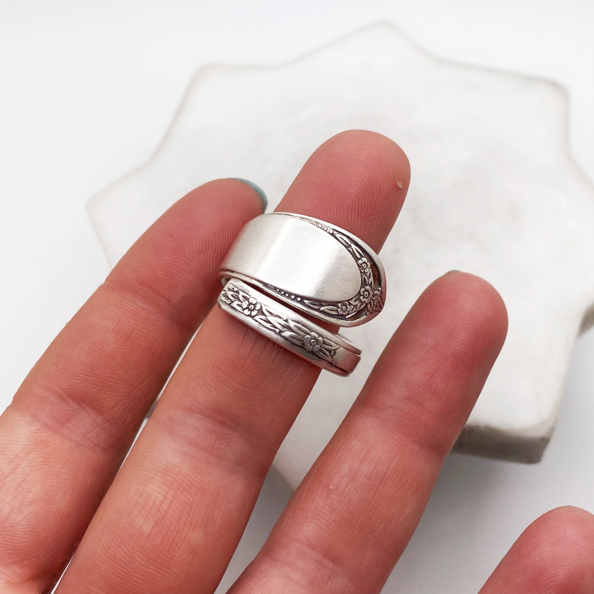 Lovelace 1936, Custom Size Spiral Spoon Ring, Vintage Spoon Ring Rings callistafaye