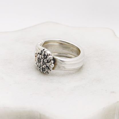 Eternally Yours 1941, Custom Size Spoon Ring, Vintage Silverware Ring Rings callistafaye