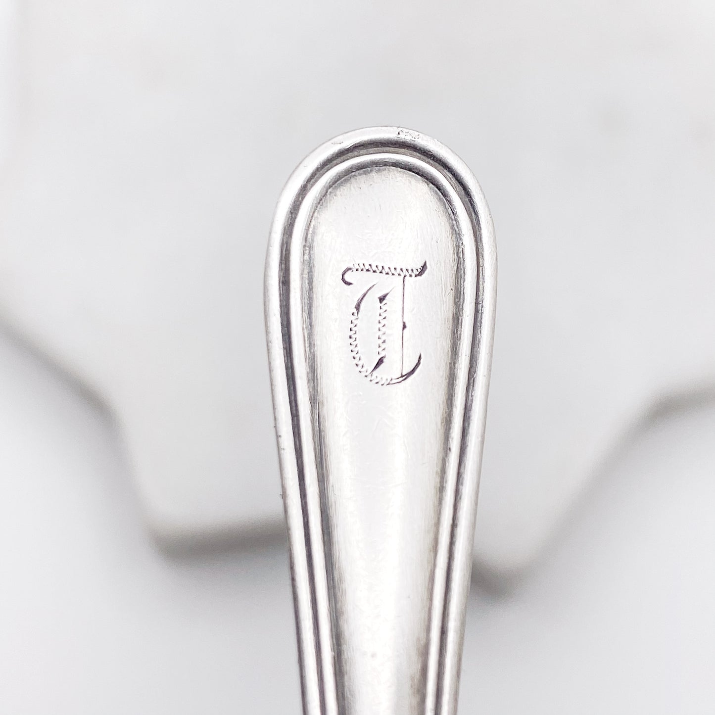 T Monogram, York 1914, Spoon Handle Keychain Keychains callistafaye   