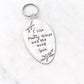 I Like Pretty Things and the Word Fuck, Hand Stamped Vintage Spoon Keychain
