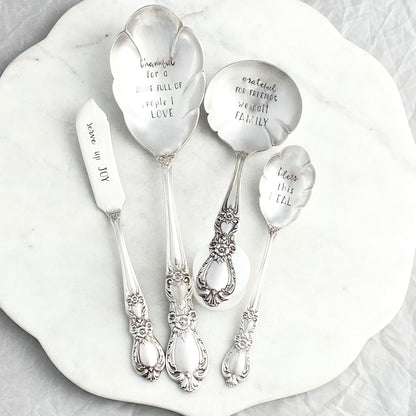 Heritage 1953, Serving Set 2, Hand Stamped Vintage Serving Sets & Pieces Serving Set callistafaye   