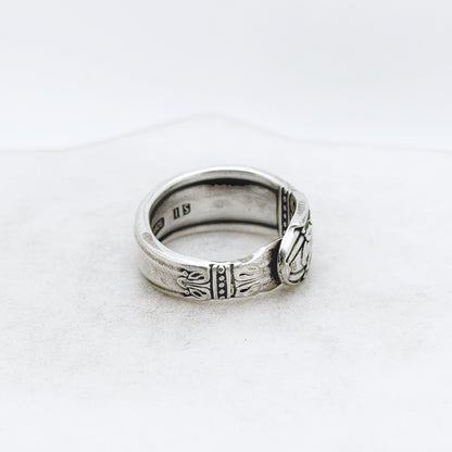 Danish Princess 1938, Size 8, RARE Spoon Ring, Vintage Spoon Ring Rings callistafaye