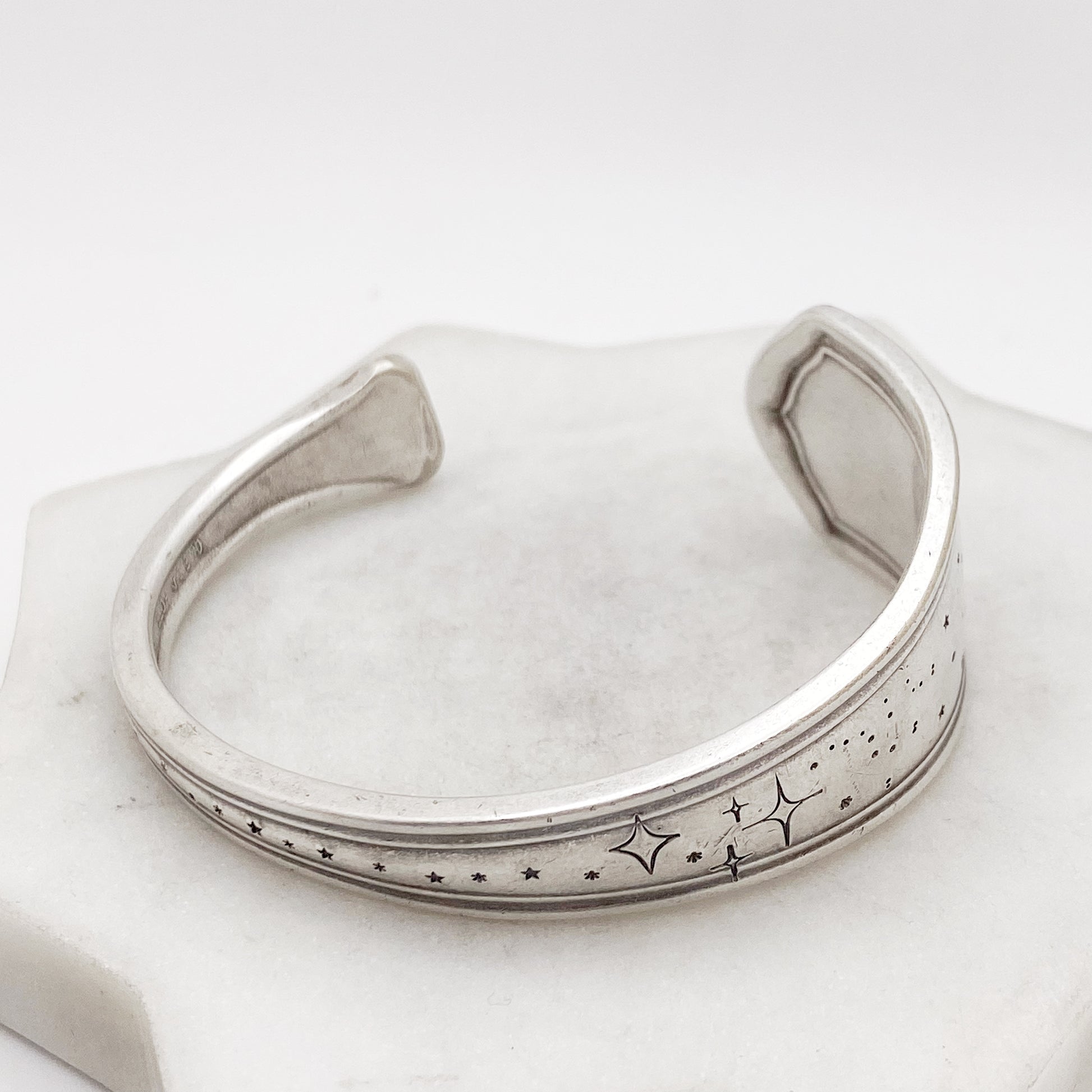 Starry Night, Oneida Hotel, Cuff Bracelet, Vintage Spoon Handle, Iced Tea Spoon Bracelet Bracelets callistafaye