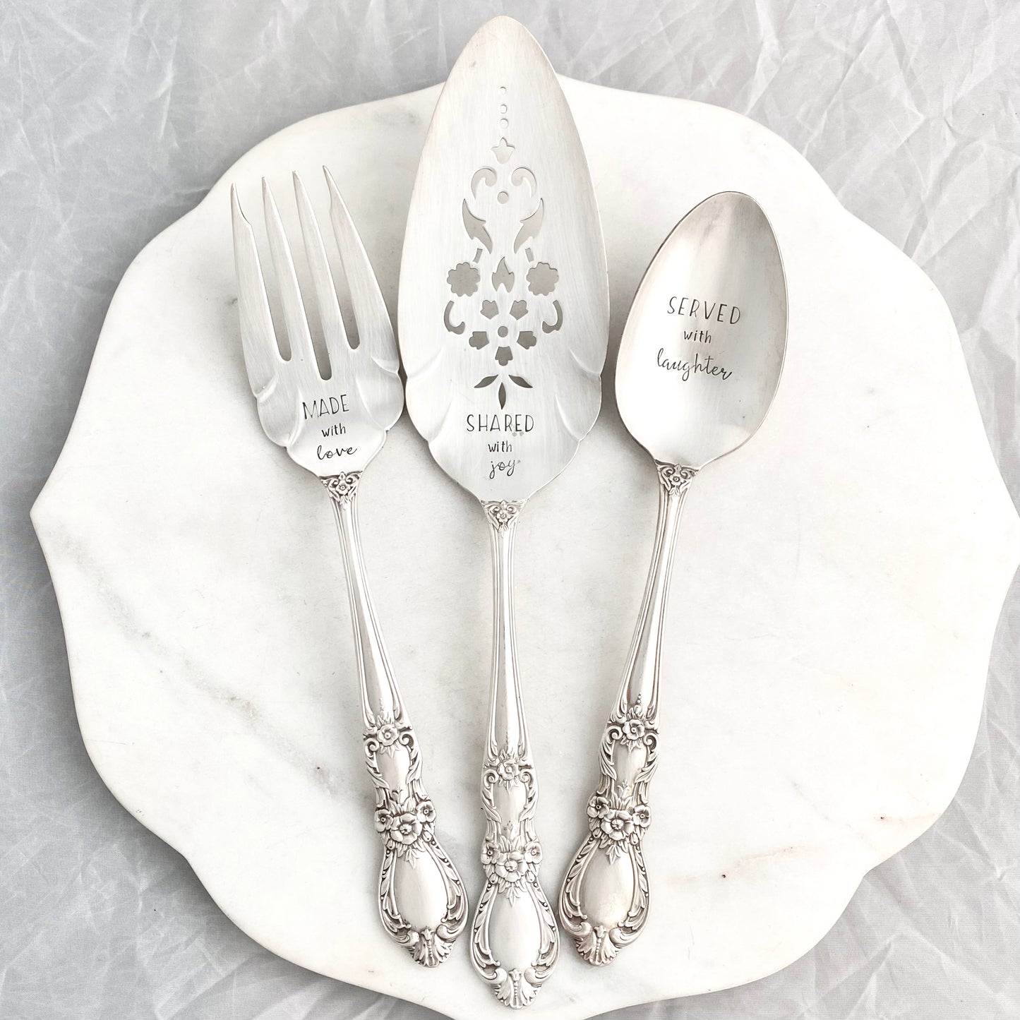 Heritage 1953, Serving Set 1, Hand Stamped Vintage Serving Sets & Pieces Serving Set callistafaye   