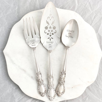 Heritage 1953, Serving Set 1, Hand Stamped Vintage Serving Sets & Pieces Serving Set callistafaye   