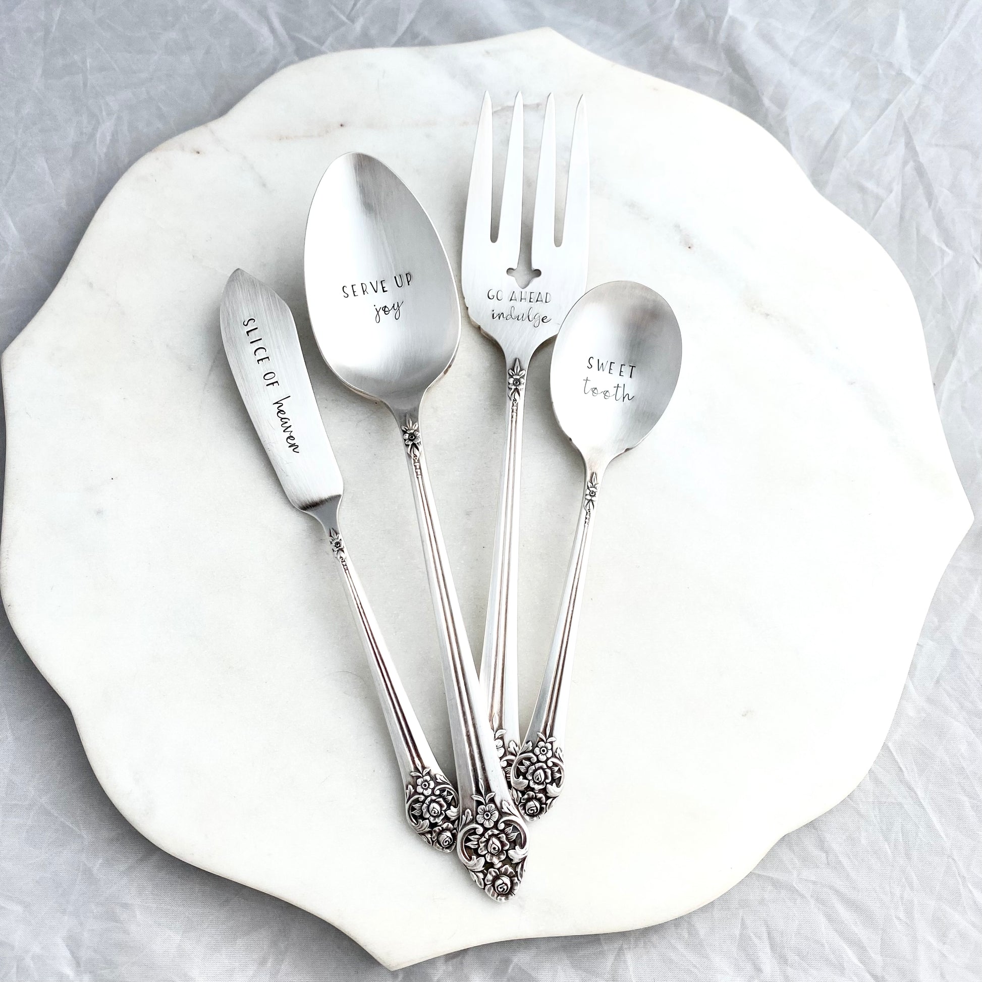 Plantation 1948, Serving Set, Hand Stamped Vintage Serving Sets & Pieces Serving Set callistafaye   