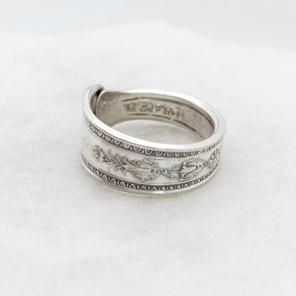 Orleans 1927, Custom Size Spoon Ring, Vintage Silverware Ring Rings callistafaye