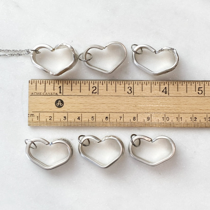 Reflection 1959, Small Floating Heart, Vintage Spoon Jewelry Hearts callistafaye   