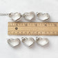 MINI Fortune 1939, RARE MINI Floating Heart, Vintage Spoon Jewelry Hearts callistafaye   