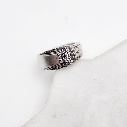 Tiny First Love 1937, Custom Size, Demi Spoon Ring, Vintage Spoon Ring Rings callistafaye