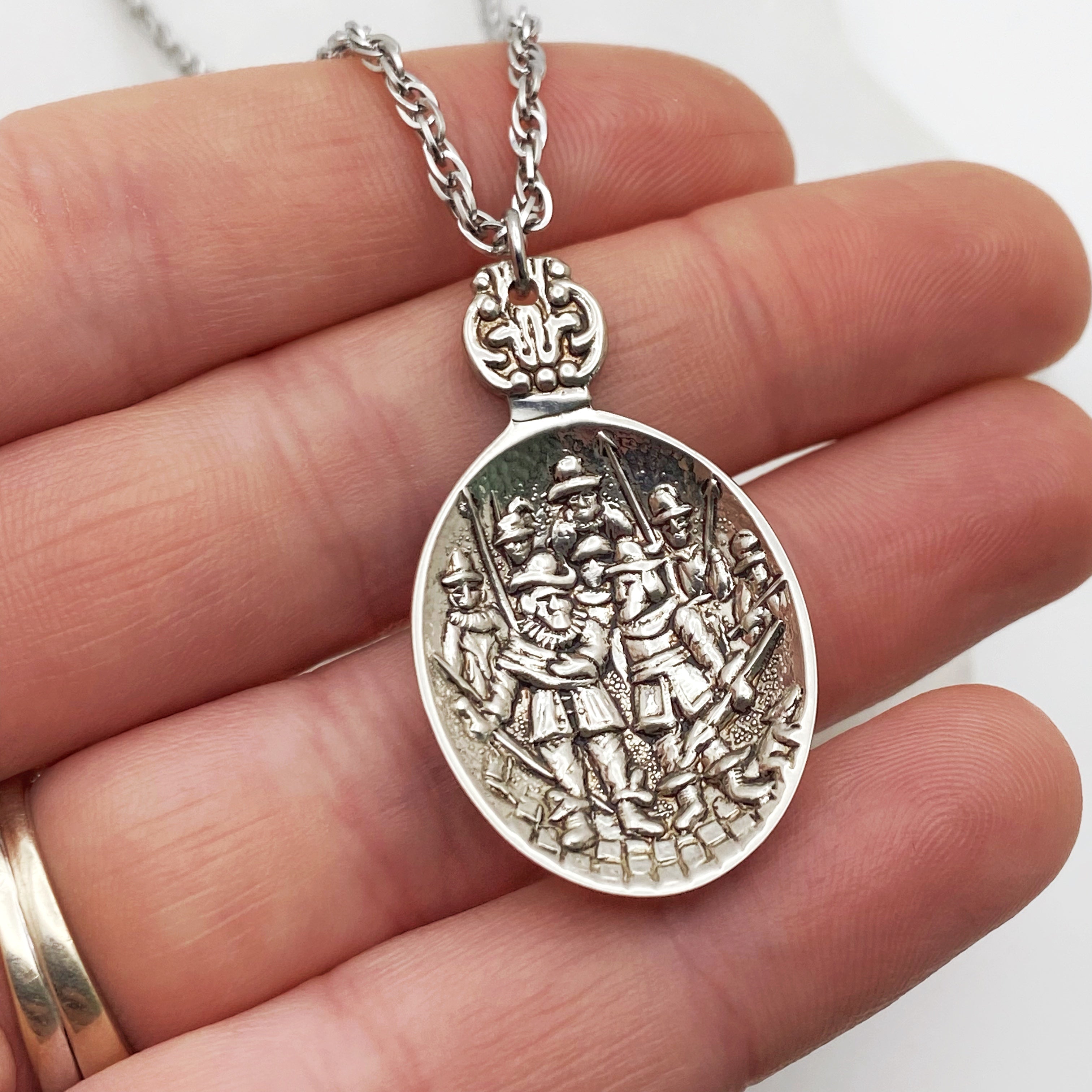 The Hunters Pendant 16th Century Inspired Jewelry Reclaimed Collecto callistafaye