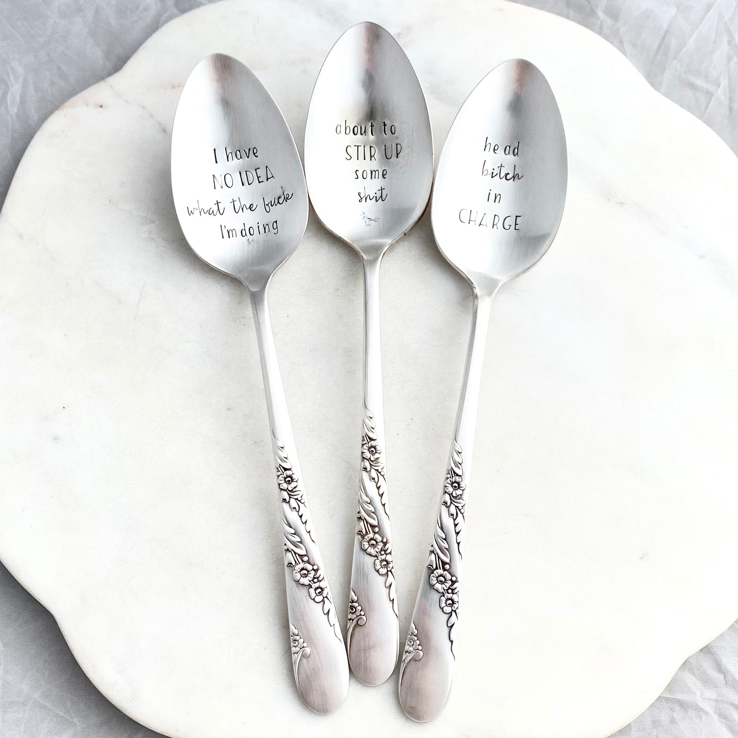 Bridal Wreath 1950, Serving Set 1, Hand Stamped Vintage Serving Sets & Pieces Serving Set callistafaye   