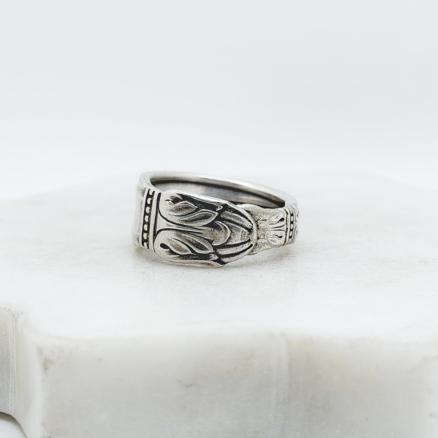 Danish Princess 1938, Size 8, RARE Spoon Ring, Vintage Spoon Ring Rings callistafaye