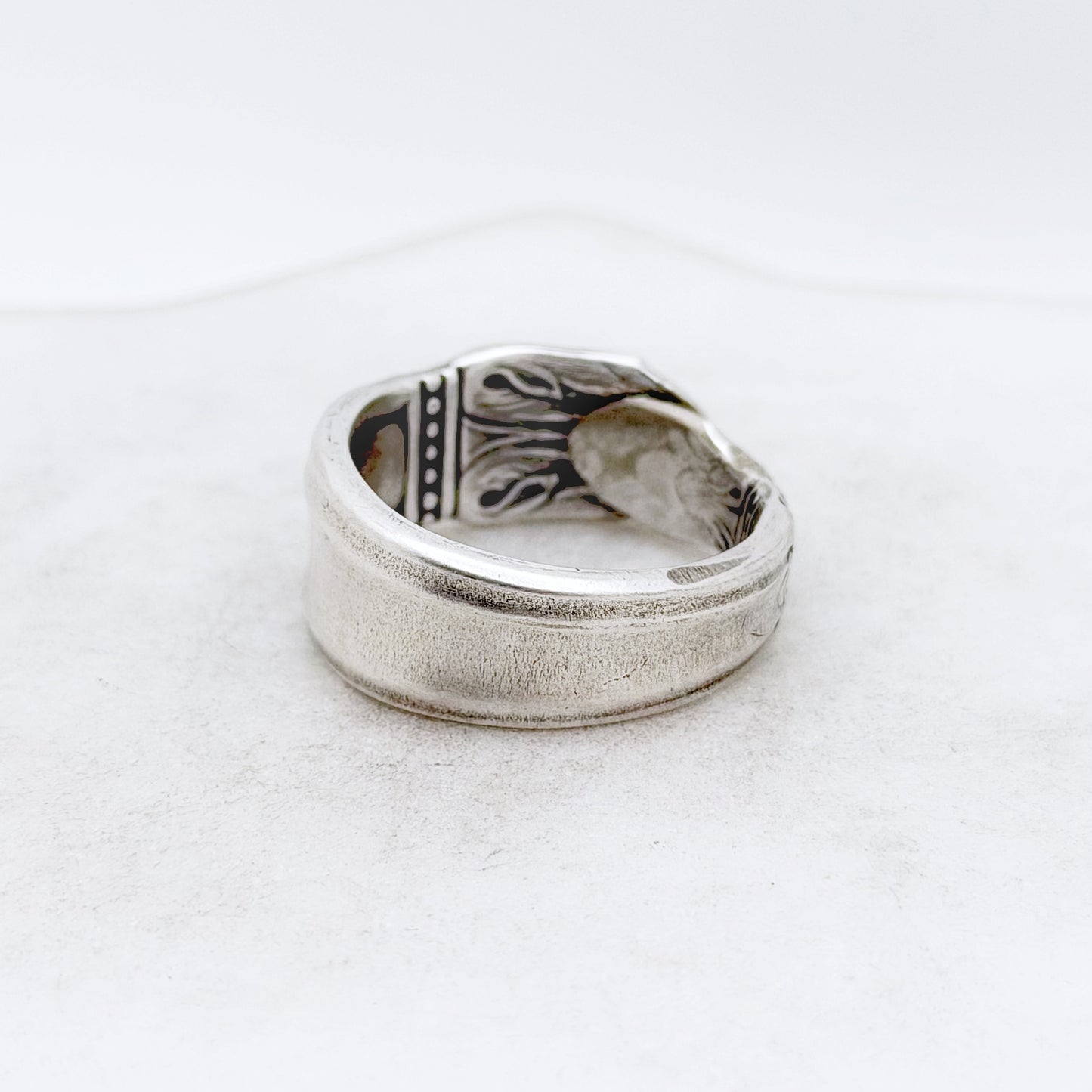 Danish Princess 1938, Size 8, RARE Spoon Ring, Vintage Spoon Ring Rings callistafaye