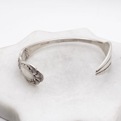 Heritage 1953, Cocktail Fork Cuff Bracelet, Hand Stamped Vintage Seafood Fork Bracelets callistafaye
