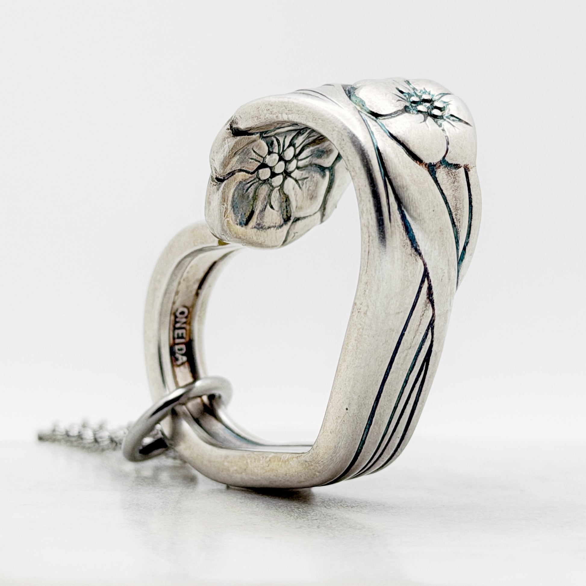 Trillia 1993, RARE Floating Heart, Vintage Spoon Jewelry Hearts callistafaye