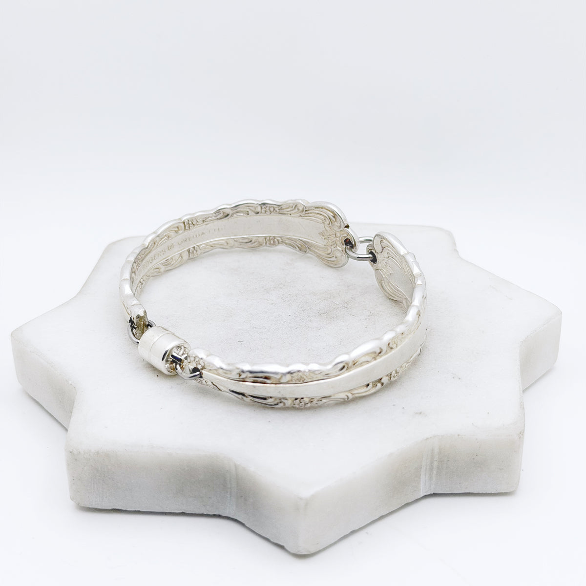 Bellfontaine 1973, RARE Two-Part Spoon Bracelet, Vintage Spoon Handle, Vintage Spoon Bracelet Bracelets callistafaye