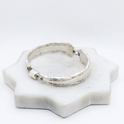 Bellfontaine 1973, RARE Two-Part Spoon Bracelet, Vintage Spoon Handle, Vintage Spoon Bracelet Bracelets callistafaye