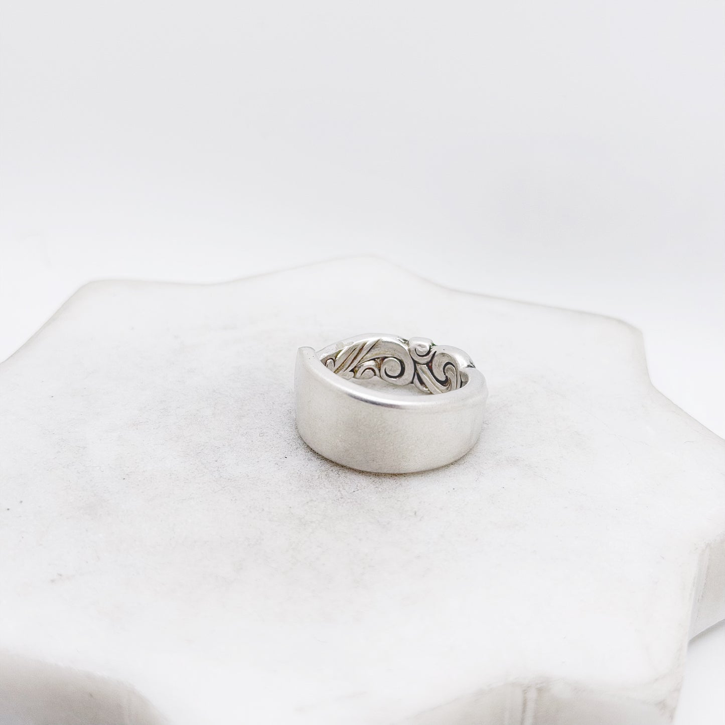 South Seas 1955, Custom Size Spoon Ring, Vintage Silverware Ring Rings callistafaye