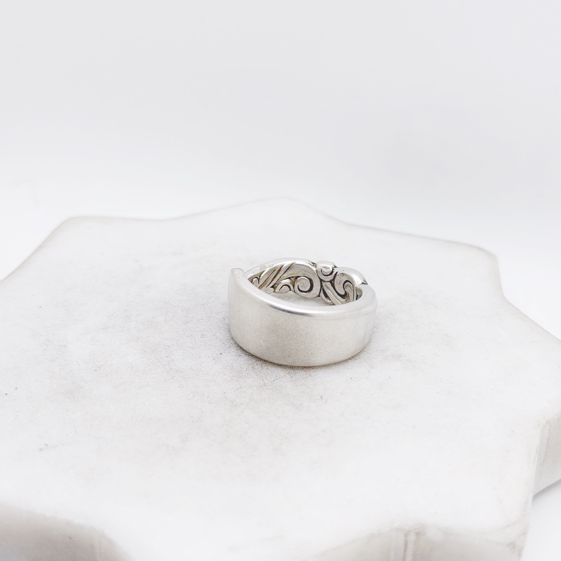 South Seas 1955, Custom Size Spoon Ring, Vintage Silverware Ring Rings callistafaye