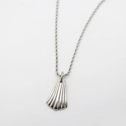 Floral Queen 1992, Reclaimed Spoon Handle Pendant, Vintage Silver Necklace Necklaces callistafaye