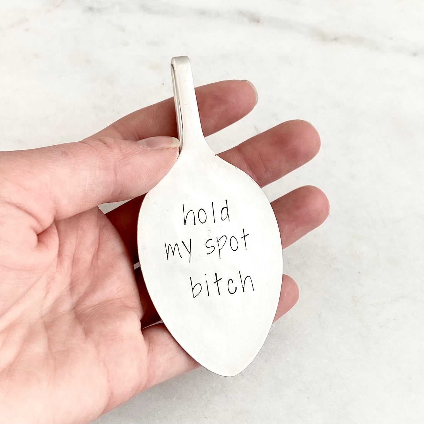 Hold My Spot Bitch, Vintage Spoon Bookmark Bookmarks callistafaye   