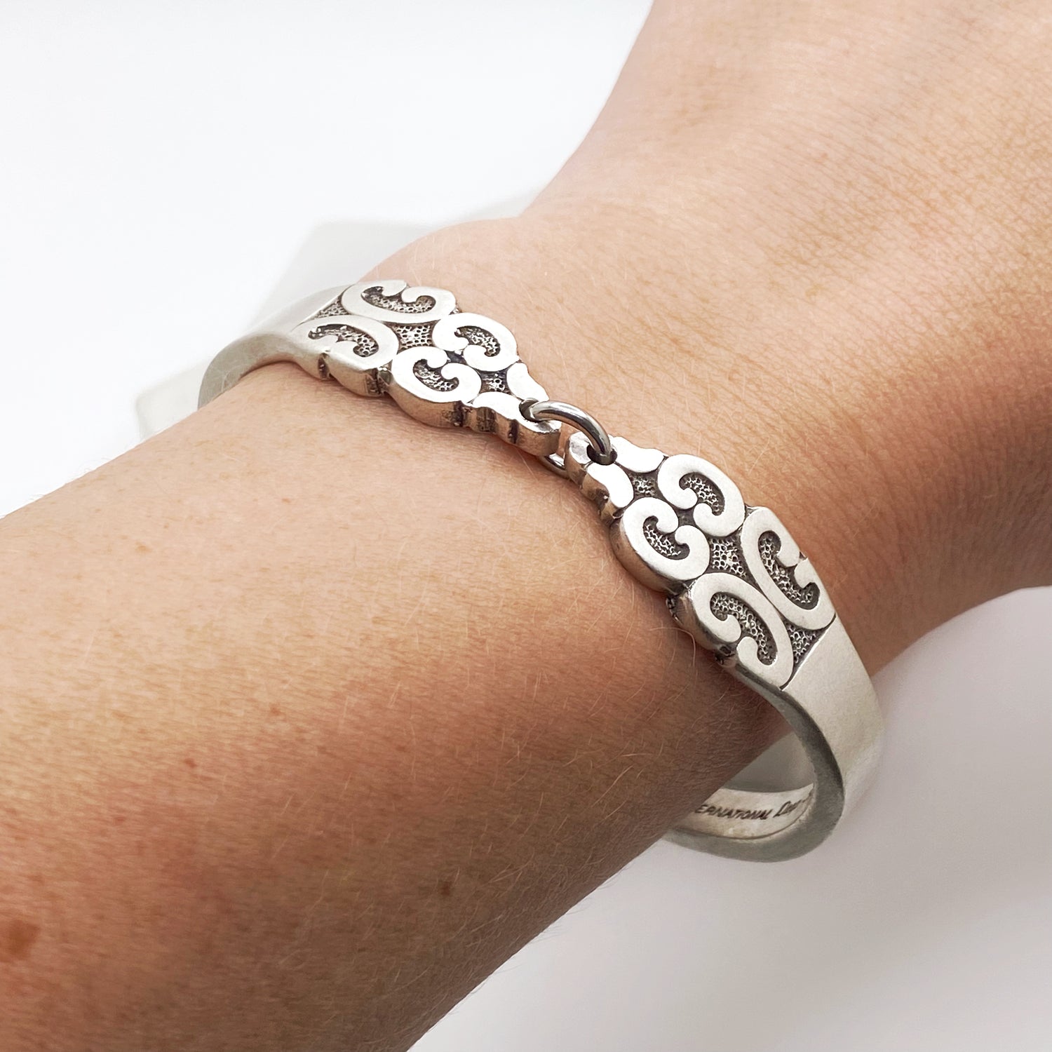 Triumph 1968, Two-Part Spoon Bracelet, Vintage Spoon Handle, Vintage Spoon Bracelet Bracelets callistafaye