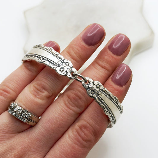 Royal Lace 1973, RARE Two-Part Spoon Bracelet, Vintage Spoon Handle, Vintage Spoon Bracelet Bracelets callistafaye