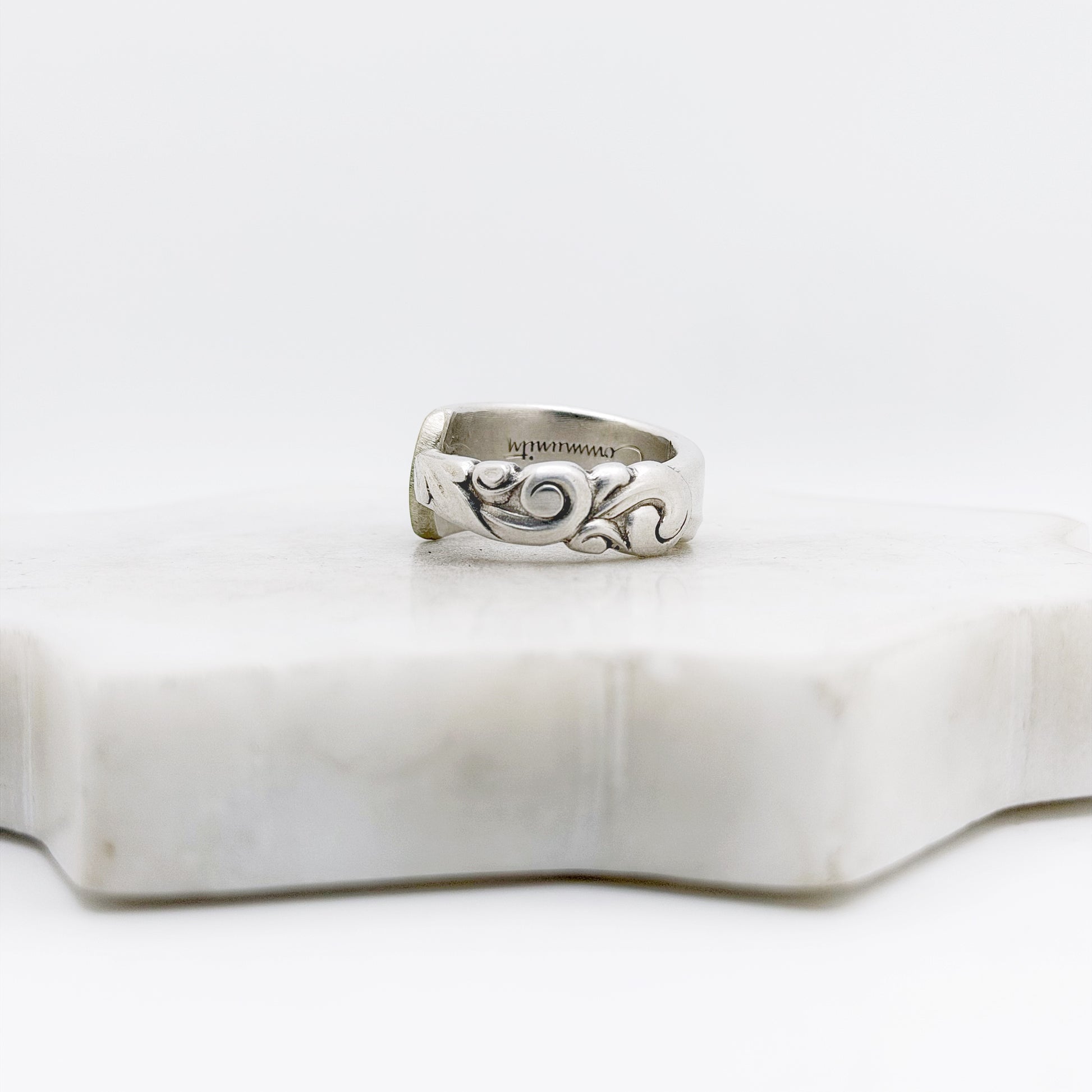 South Seas 1955, Custom Size Spoon Ring, Vintage Silverware Ring Rings callistafaye