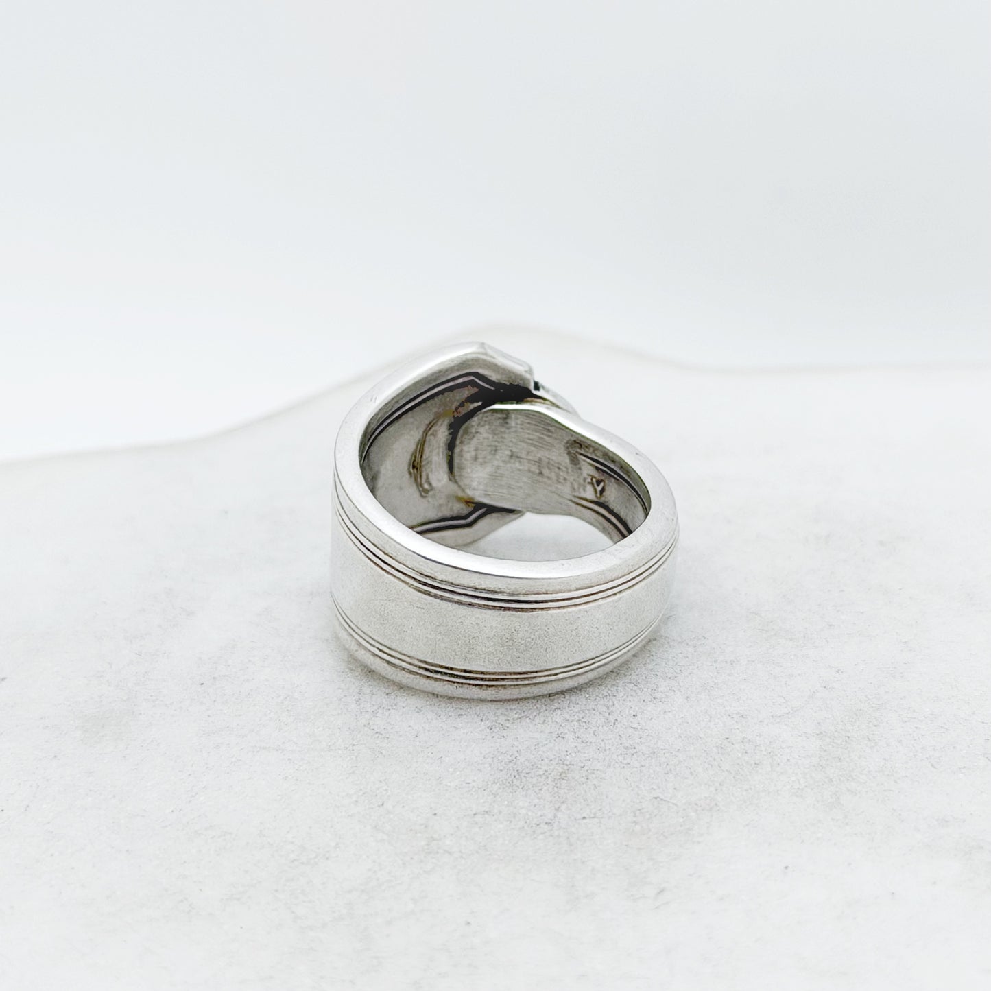 Barbara 1931, Custom Size Spoon Ring, Vintage Silverware Ring Rings callistafaye