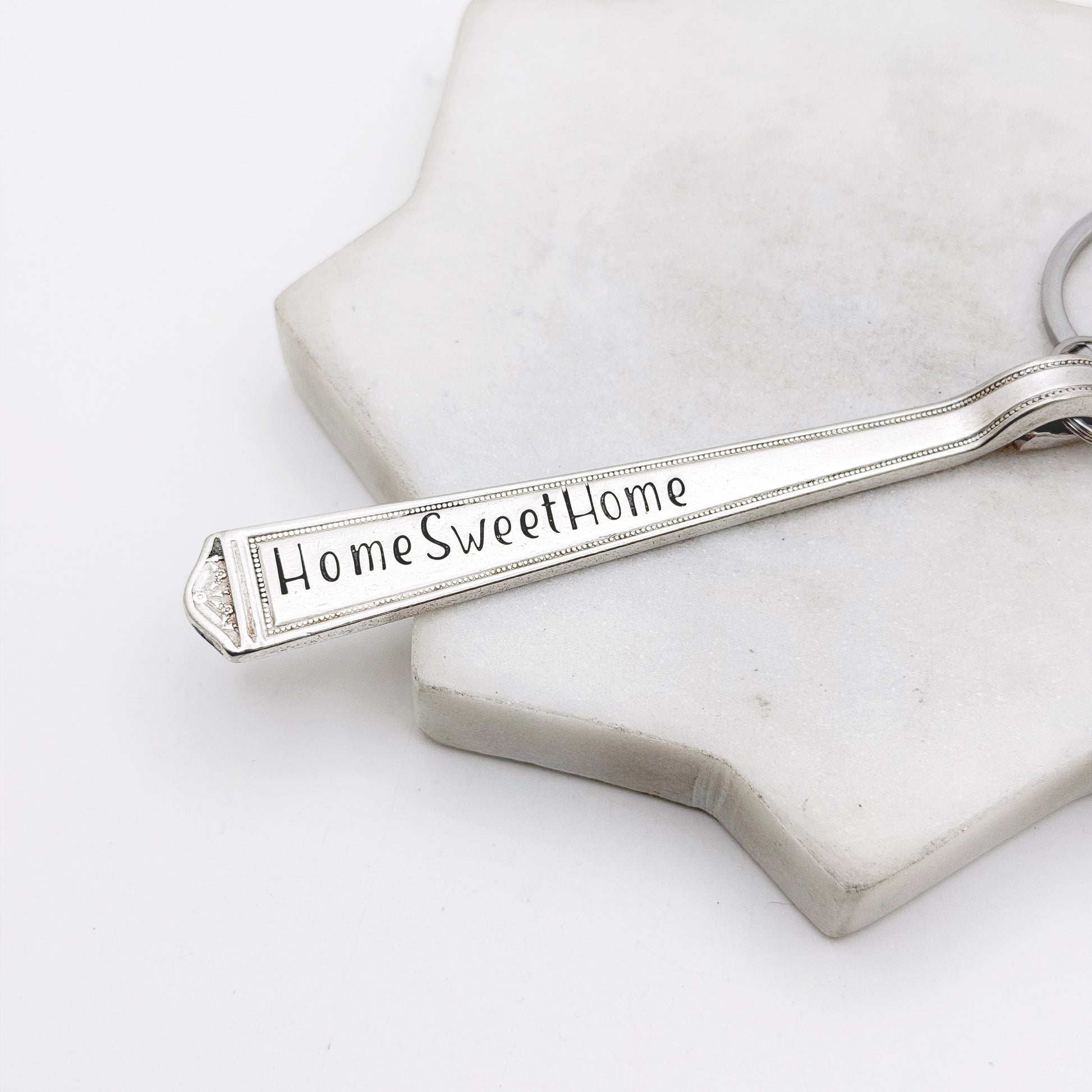 Home Sweet Home, Spoon Handle Keychain Keychains callistafaye