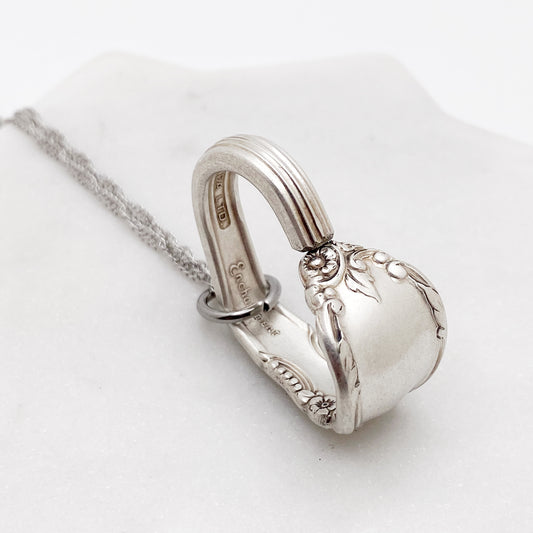 Enchantment Londontown 1952, Small Floating Heart, Vintage Spoon Jewelry Hearts callistafaye   