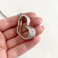 Fortune 1939, RARE Floating Heart, Vintage Spoon Jewelry
