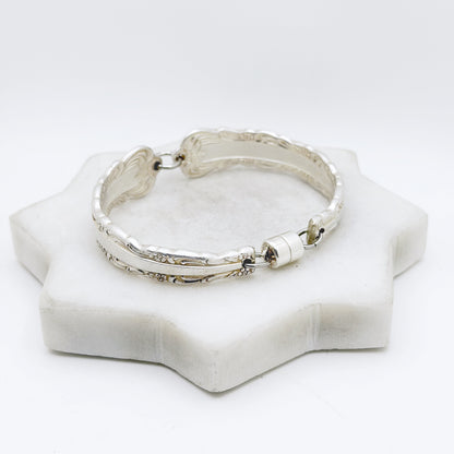 Bellfontaine 1973, RARE Two-Part Spoon Bracelet, Vintage Spoon Handle, Vintage Spoon Bracelet Bracelets callistafaye