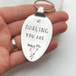 Darling You are Magic, Hand Stamped Vintage Spoon Keychain Keychains callistafaye   