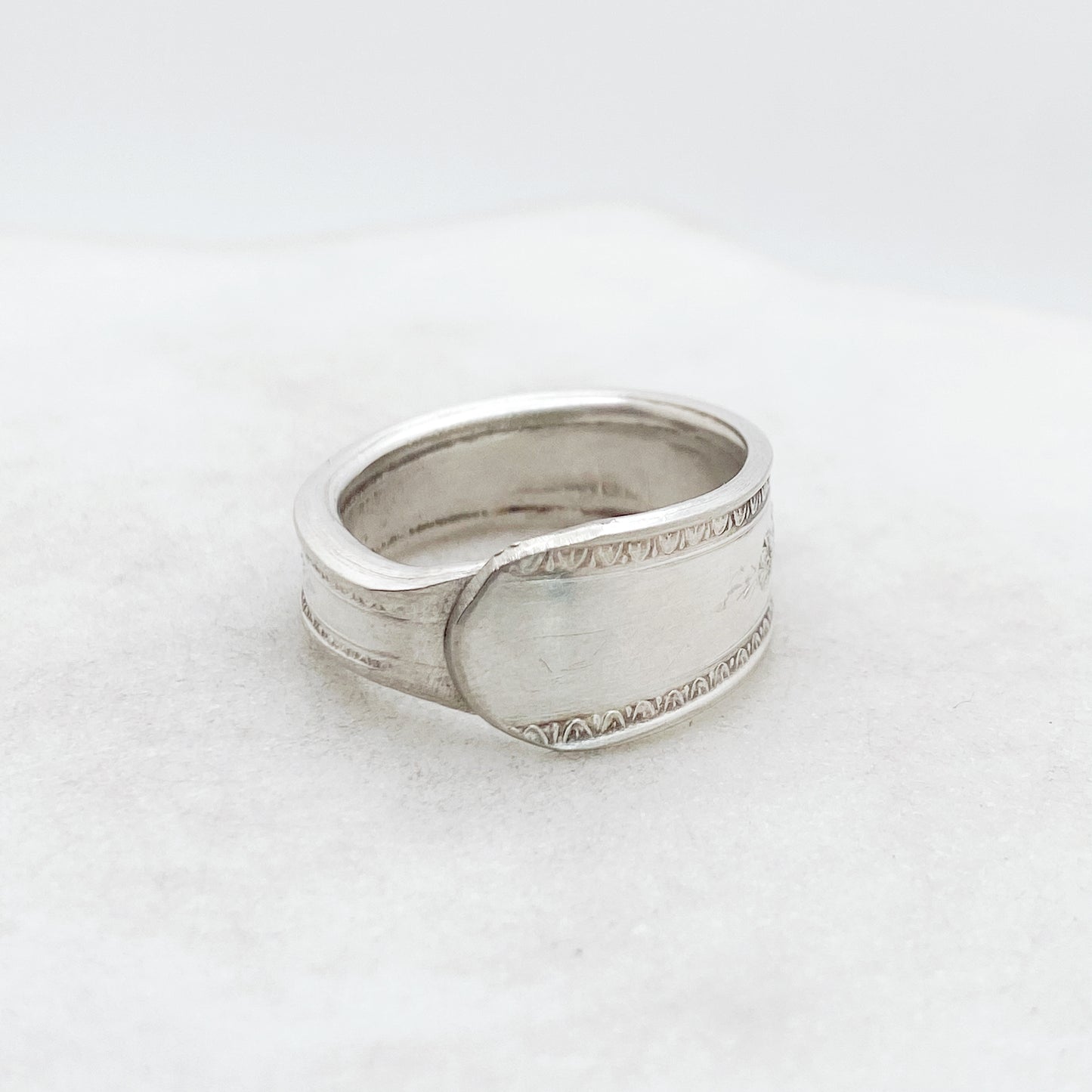 Orleans 1927, Custom Size Spoon Ring, Vintage Silverware Ring Rings callistafaye