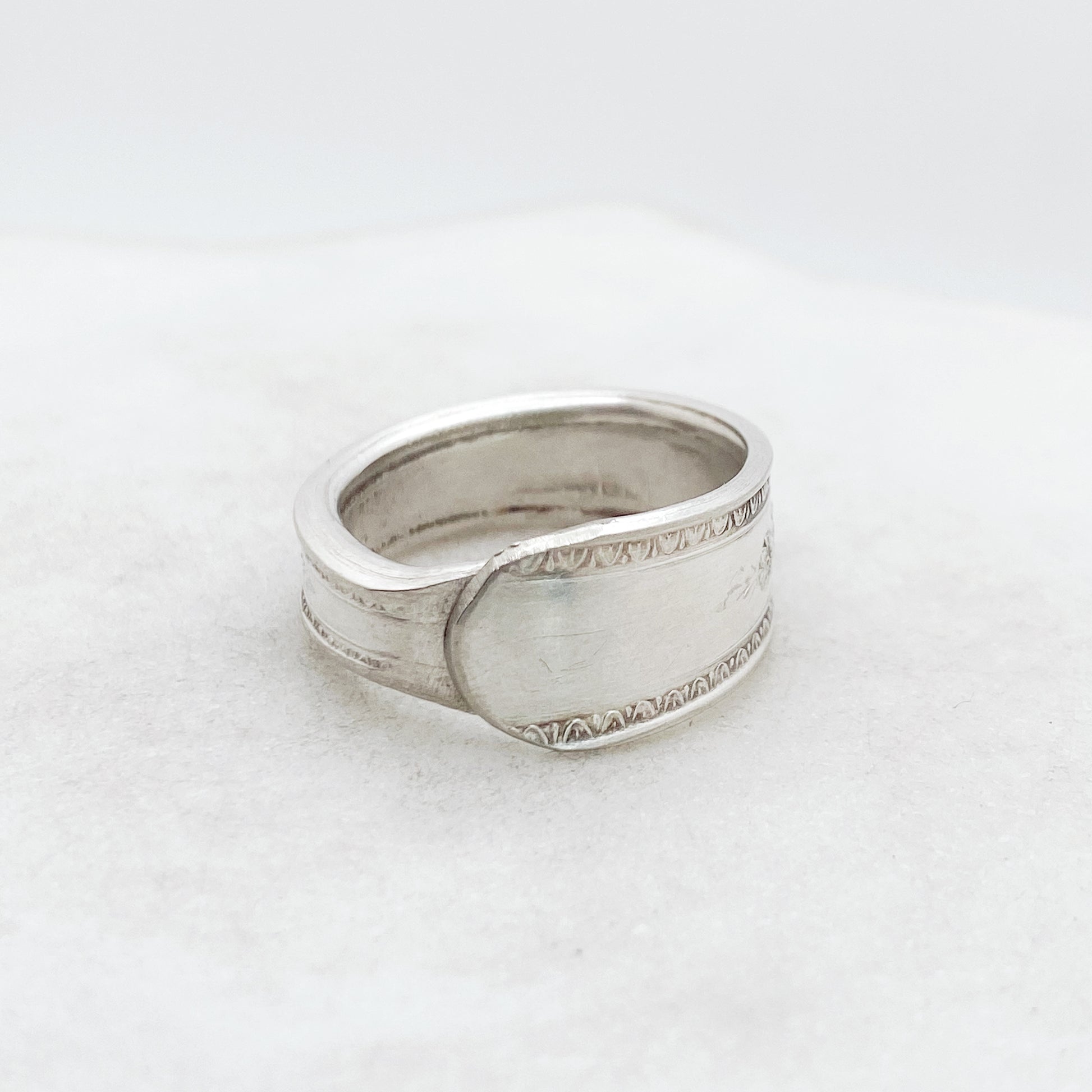 Orleans 1927, Custom Size Spoon Ring, Vintage Silverware Ring Rings callistafaye