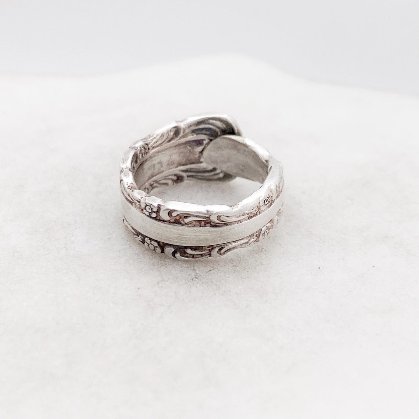 Tiny Bellfontaine 1973, Custom Size, RARE Demi Spoon Ring, Vintage Spoon Ring Rings callistafaye