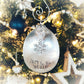 Joy to the World, Spoon Bowl Ornament, Hand Stamped Vintage Spoon Ornament, Snowflake Ornament Ornaments callistafaye   