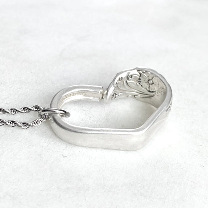 Evening Star 1950, Floating Heart, Vintage Spoon Jewelry Hearts callistafaye   