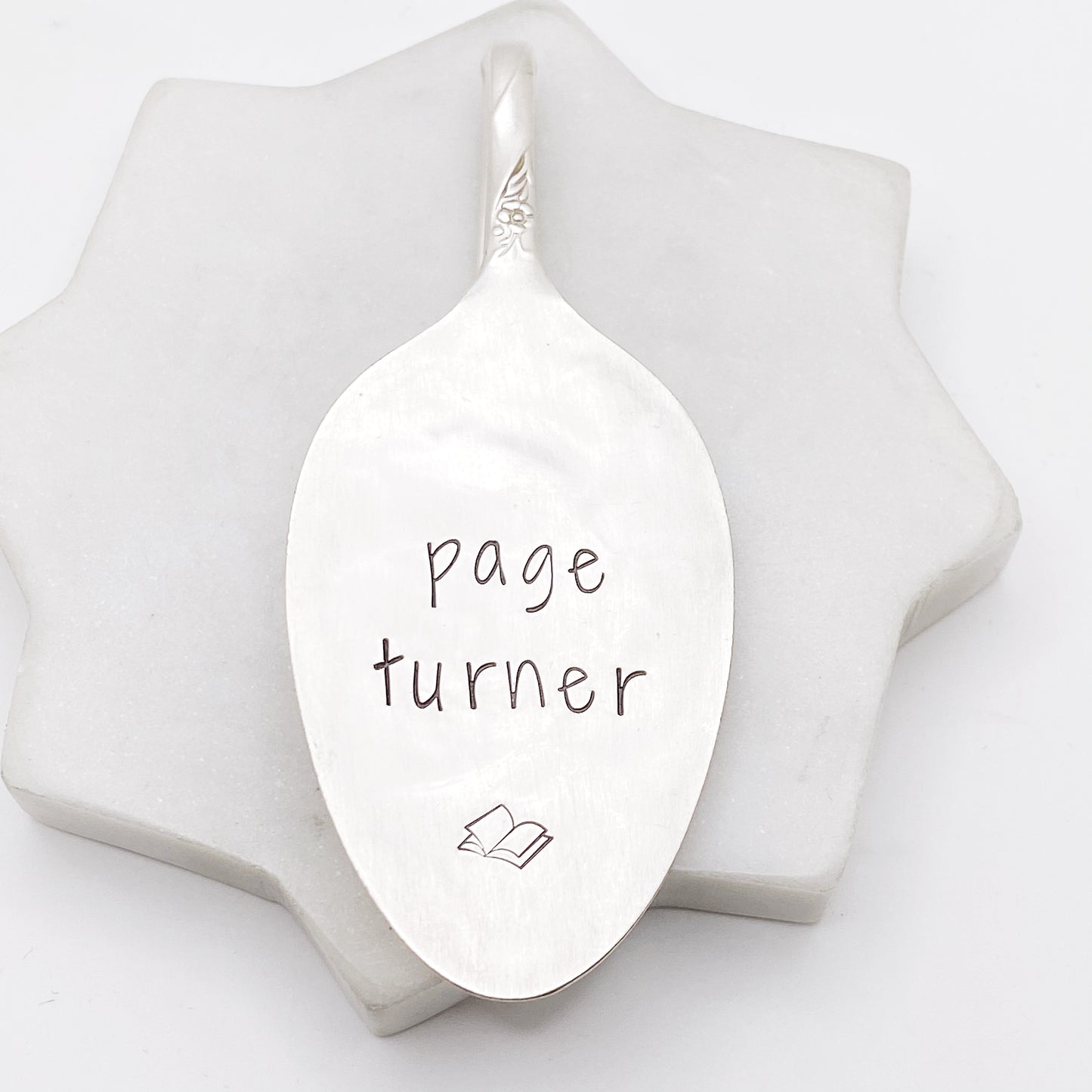 Page Turner, Vintage Spoon Bookmark Bookmarks callistafaye   