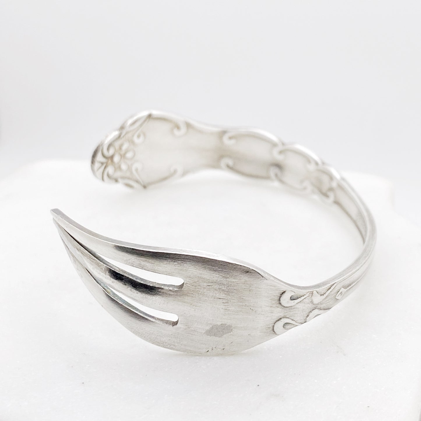 Nancy, Cocktail Fork Cuff Bracelet, Vintage Seafood Fork Bracelet Bracelets callistafaye   