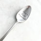 I Run a Tight Shipwreck, Hand Stamped Vintage Spoon Spoons callistafaye   