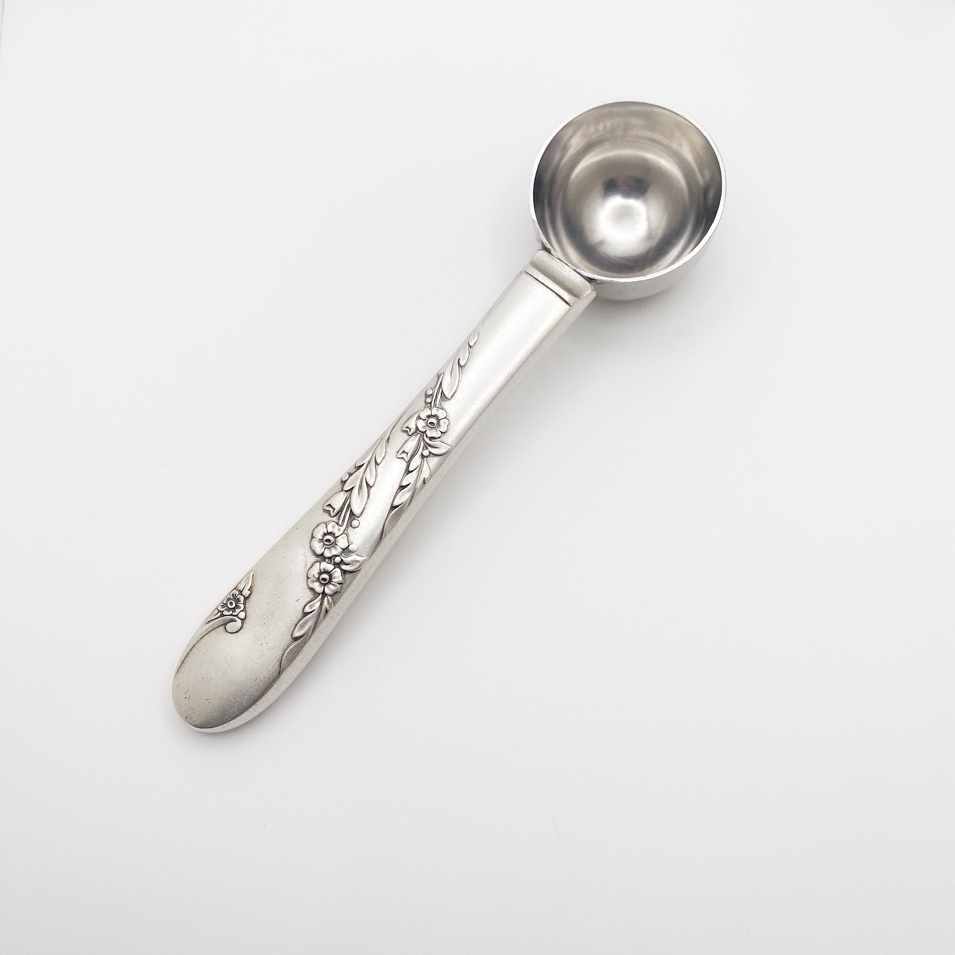 Bridal Wreath 1950, Tea Measuring Spoon, Vintage Silverware Scoop Scoop callistafaye   