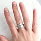 Tiny Brittany Rose 1948, Size 8, RARE Demi Spiral Ring, Vintage Spoon Ring Rings callistafaye   