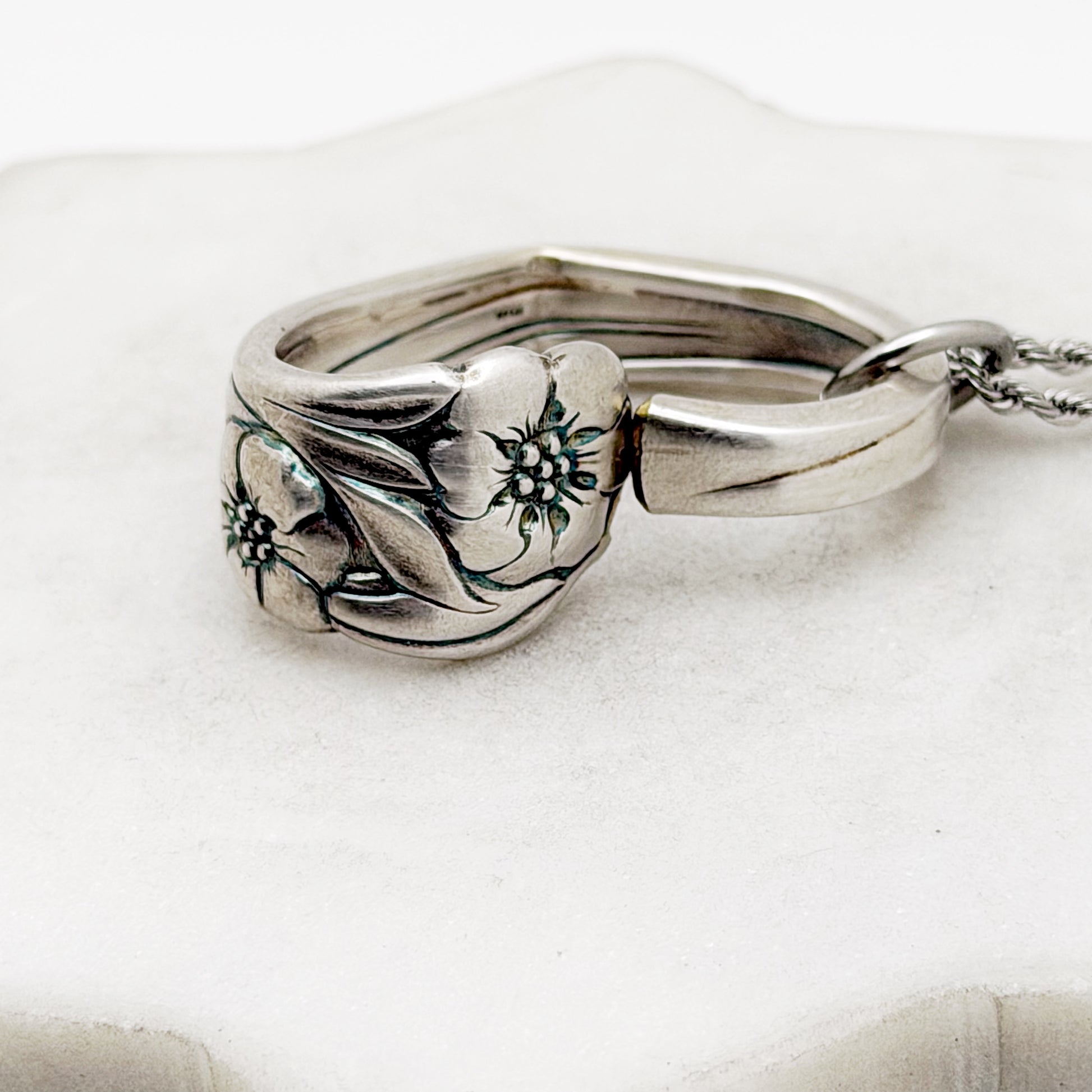 Trillia 1993, RARE Floating Heart, Vintage Spoon Jewelry Hearts callistafaye