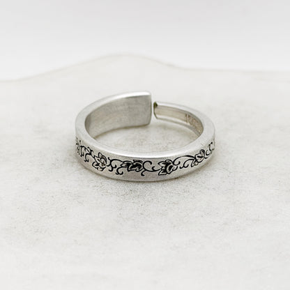 Tiny Silver Lace 1968, Custom Size, RARE Demi Spoon Ring, Vintage Spoon Ring Rings callistafaye